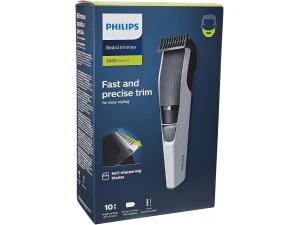Philips Beard Trimmer Series 3000 with Lift & Trim PRO system (Model BT3206/13),White/Black, Packaging may vary