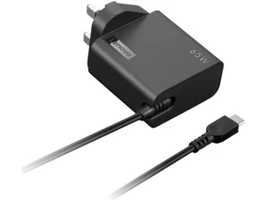 Lenovo 65W USB-C Wall Adapter UK power adapter/inverter Indoor Black