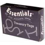 Essentials 27111 76mm Treasury Tags (Pack of 100)