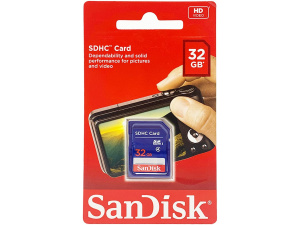 SanDisk 32GB SDHC Class 4 Memory Card