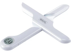 Wahl ZX904 Kitchen Compact Folding Kitchen Scale, Digital, 5 Kg Capacity, Cooking and Baking Scale, 3 x 24 x 8 cm; 140 Grams, Travel and Camping, White, LCD Display