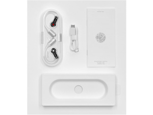 Nothing Ear (open) wireless open headphones with Dual mics and AI Clear Voice, Open Sound Technology, IP54 water resistant, 30 hours of playback and Advanced EQ - White