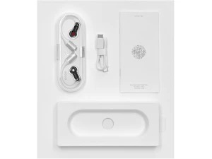 Nothing Ear (open) wireless open headphones with Dual mics and AI Clear Voice, Open Sound Technology, IP54 water resistant, 30 hours of playback and Advanced EQ - White