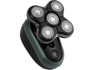 Remington RX7 Electric Head Shaver for Bald Men (Cordless, 60-Min Usage, USB, Pop-up Trimmer, Travel Pouch) XR1600