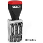 COLOP 04000 Date Stamp | 108627 | 4mm Adjustable Date Stamp | Traditional Rubber Line Dater