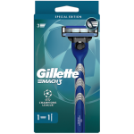 High-quality Gillette EMACH3 razor for smooth shaving and skin comfort. Official Champions League edition.