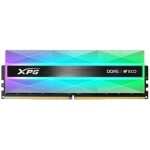 Adata Lancer Neon AX5U8000C3816G-DCLANRSG 32GB (2 x 16GB) DDR5 8000MHz, CL38, 1.45v, Silver RGB Eco System Memory, Using Eco-Friendly Material