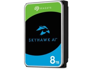 SEAGATE - SURVEILLANCE SKYHAWK AI 8TB 3.5IN 6GB/S SATA 256MB 24X7