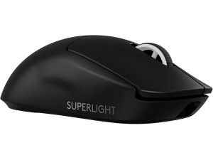 Logitech G PRO X SUPERLIGHT 2 wireless gaming mouse, East Europe Packaging, 60 g pro-grade mouse with 5 programmable buttons, 44k DPI sensor, 8 kHz report rate, USB-C charging for PC/Mac - Black