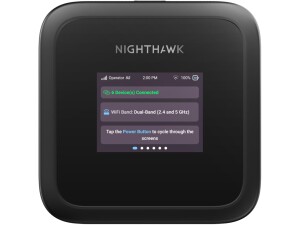 NETGEAR Nighthawk M3 - 5G Mobile Router with WiFi 6, up to 2.5Gbps - Sim Slot Unlocked - Portable WiFi Hotspot for Personal/Business - 5G & 4G MiFi - AX3600 WiFi 6, up to 32 Devices (MH3150)