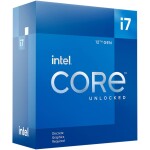 Intel 12th Gen Core i7-12700KF 12 Core Processor 20 Threads, 3.6GHz up to 5.0GHz Turbo Alder Lake Socket LGA1700, 25MB Cache, 125W, Maximum Turbo Power 190W, No Graphics, No Cooler