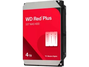 WD Red Plus 4TB NAS 3.5" Internal Hard Drive - 5400 RPM, SATA 6Gb/s, CMR, 128MB Cache
