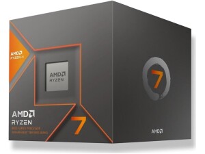 AMD Ryzen 7 8700G Processor (Integrated Radeon Graphics. Ryzen AI. 8 cores / 16 threads. 65W TDP. AM5 socket. 24 MB cache. Boost clock up to 5.1 GHz. Wraith Stealth cooler included)