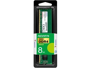 ADATA 8GB, DDR4, 3200MHz (PC4-25600), CL22, DIMM Memory