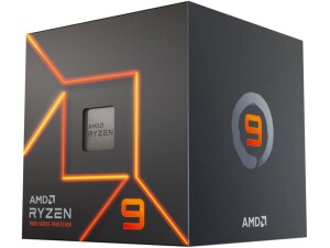 AMD Ryzensets 9 7900 Processor (radeon graphics integrated, 12 cores/24 threads, 65W TDP, AM5 Socket, Cache 76MB, up to 5.4 GHz max boost, wraith prism cooler)