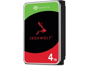 Seagate IronWolf 4 TB NAS Internal Hard Drive HDD CMR 3.5 Inch SATA 6 Gb/s 5, 400 RPM 256 MB Cache for RAID Network Attached Storage, Rescue Services (ST4000VN006)