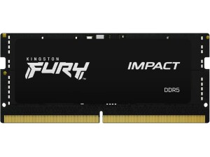 Kingston FURY Impact KF556S40IB-16 16GB (1x 16GB) SODIMM System Memory, 5600MHz, DDR5, CL40, Intel XMP