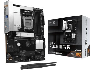 ASRock B850 ROCK WIFI 7 Amd Am5 Socket Motherboard Atx 4X Ddr5 Slots 2X M.2 Sock