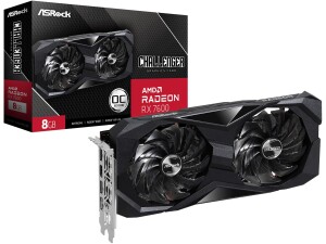 ASROCK Challenger 90-GA41ZZ-00UANF carte graphique AMD Radeon RX 7600 8 Go GDDR6