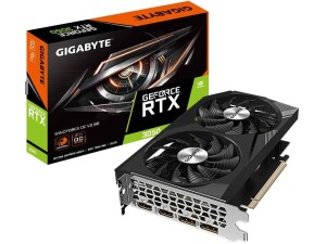 Gigabyte NVIDIA GeForce RTX 3050 8GB WINDFORCE OC V2 Ampere Graphics Card
