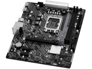 Asrock B760M-H2/M.2, Intel B760, 1700, Micro ATX, 2 DDR5, 2 HDMI, 2.5G LAN, PCIe4, 2x M.2