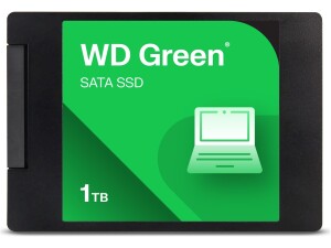 Western Digital WD Green SATA 1TB, Up to 545MB/s, 2.5"/7mm, 3Y Warranty, Internal Solid State Drive (WDS100T5G0A-00CPT0)