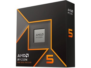 AMD Ryzensets 5 9600X Processor (radeon graphics included, 6 Cores/12 Threads, 65W TDP, Socket AM5, Cache 38MB, up to 5.4 GHz max boost Frequency, no cooler)