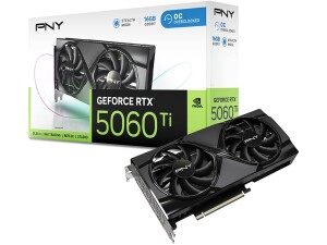 PNY GEFORCE RTX 5060 Ti 16GB Overclocked Dual Fan DLSS 4