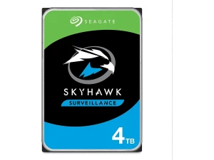 Seagate Skyhawk 4 TB, Video Internal Hard HDD-3.5", SATA 6Gb/s, 256MB Cache, for DVR NVR Security Camera System, with in-house Rescue Services (ST4000VX016)