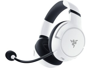 Razer Kaira - Wireless Gaming Headset for Xbox Series X (TriForce Titanium 50 mm Drivers, HyperClear Cardioid Mic, Xbox Wireless, Windows Sonic) Mercury White