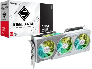 ASRock AMD Radeon RX 9060 XT Steel Legend 16GB OC GDDR6