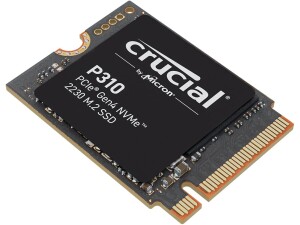 Crucial P310 SSD 2TB M.2 2230 NVMe PCIe Gen4, Up to 7,100 MB/s, Compatible with Steam Deck, ASUS ROG Ally, MSI Claw & Microsoft Surface, Solid State Drive - CT2000P310SSD2
