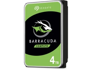 Seagate BarraCuda 4 TB Internal Hard Drive HDD-3.5 Inch SATA 6 Gb/s 5400 RPM 256 MB Cache for Computer Desktop PC Laptop (ST4000DM004)