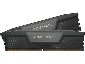 CORSAIR VENGEANCE DDR5 RAM 32GB (2x16GB) 5200MHz CL40 Intel XMP iCUE Compatible Computer Memory - Black (CMK32GX5M2B5200C40)