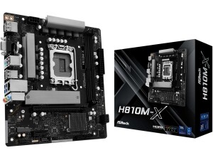ASRock H810M-X Intel Socket 1851 Motherboard 2 X Ddr5 Dimm Slots 1 X M.2 Socket