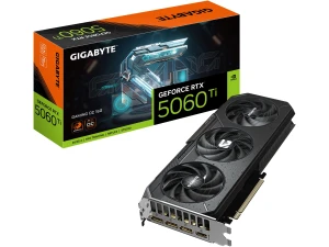 Gigabyte GeForce RTX 5060 Ti GAMING OC 16G Graphics Card - 16GB GDDR7, 128bit, PCI-E 5.0, 2647MHz Core Clock, 3 x DisplayPort, 1 x HDMI, GV-N506TGAMING OC-16GD