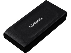 Kingston XS1000 1TB External SSD USB 3.2 Gen 2 Portable Solid State Drive Black - SXS1000/1000G