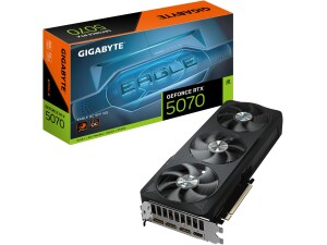 Gigabyte GeForce RTX 5070 EAGLE OC SFF 12G Graphics Card - 12GB GDDR7, 192bit, PCI-E 5.0, 2587 MHz Core Clock, 3 x DP 2.1b, 1 x HDMI 2.1b, NVIDIA DLSS 4, GV-N5070EAGLE OC-12GD