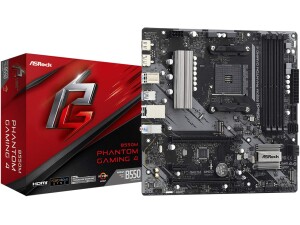 ASRock B550M Phantom Gaming 4 (90-MXBE90-A0UAYZ)
