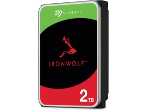 Seagate IronWolf, 2TB, Enterprise Internal NAS HDD-CMR 3.5 Inch, SATA 6 Gb/s, 5900 RPM, 256 MB Cache for RAID NAS, Rescue Services (ST2000NT003)
