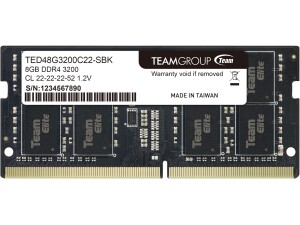 TEAMGROUP RAM Elite 8GB DDR4 3200 UDIMM CL 22