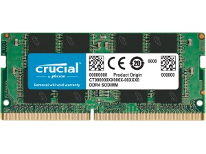 Crucial DDR4 RAM 16GB 3200MHz SODIMM CL22, Laptop Computer Memory, Mini PC (or 2933MHz, 2666MHz) - CT16G4SFRA32A