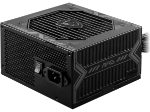 MSI MAG A650BN Gaming Power Supply Unit: 80 Plus Bronze, 650 Watt, 12V Single-Rail, DC-to-DC Circuit, 120mm Fan, 5-Year Limited Warranty