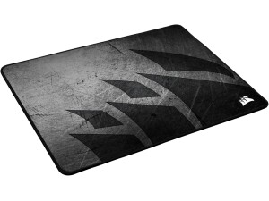 Corsair MM300 PRO Premium Spill-Proof, Stain-Resistant Cloth Gaming Mouse Pad (36 x 30 cm Surface, Micro-Weave Fabric, 3 mm Thick Plush Rubber, Durable Anti-Fray Edges) Medium, Black/Grey