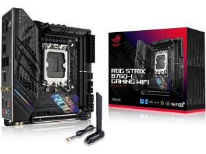 ASUS ROG Strix B760-I Gaming WiFi, Intel LGA 1700, 2 x DIMM DDR5, 1 x Display Port, 1 x HDMI
