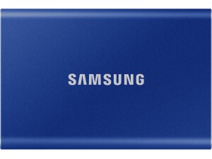 Samsung T7 Portable SSD - 1 TB - USB 3.2 Gen.2 External SSD Indigo Blue (MU-PC1T0H/WW)
