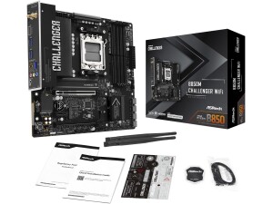 ASRock B850M CHALLENGER WIFI Amd Am5 Socket Motherboard Micro-Atx 4X Ddr5 Slots