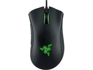 Razer DeathAdder Essential (2021) - Wired Gaming Mouse (Optical Sensor, 6400 DPI, 5 Programmable Buttons, Ergonomic Form Factor) Black