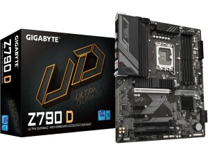Gigabyte Z790 D Motherboard - Supports Intel Core 14th Gen CPUs, 12+1+? Phases Digital VRM, up to 7600MHz DDR5 (OC), 3xPCIe 4.0 M.2, 2.5GbE LAN, USB 3.2 Gen 2