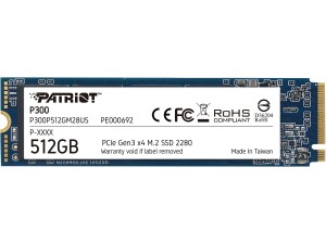 Patriot P300 M.2 Pcie Gen 3 x4 512GB low-power consumption SSD